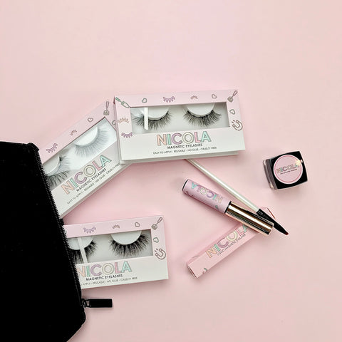 Nicola Magnetic Liquid Gel Eyeliner Eyelashes Kits